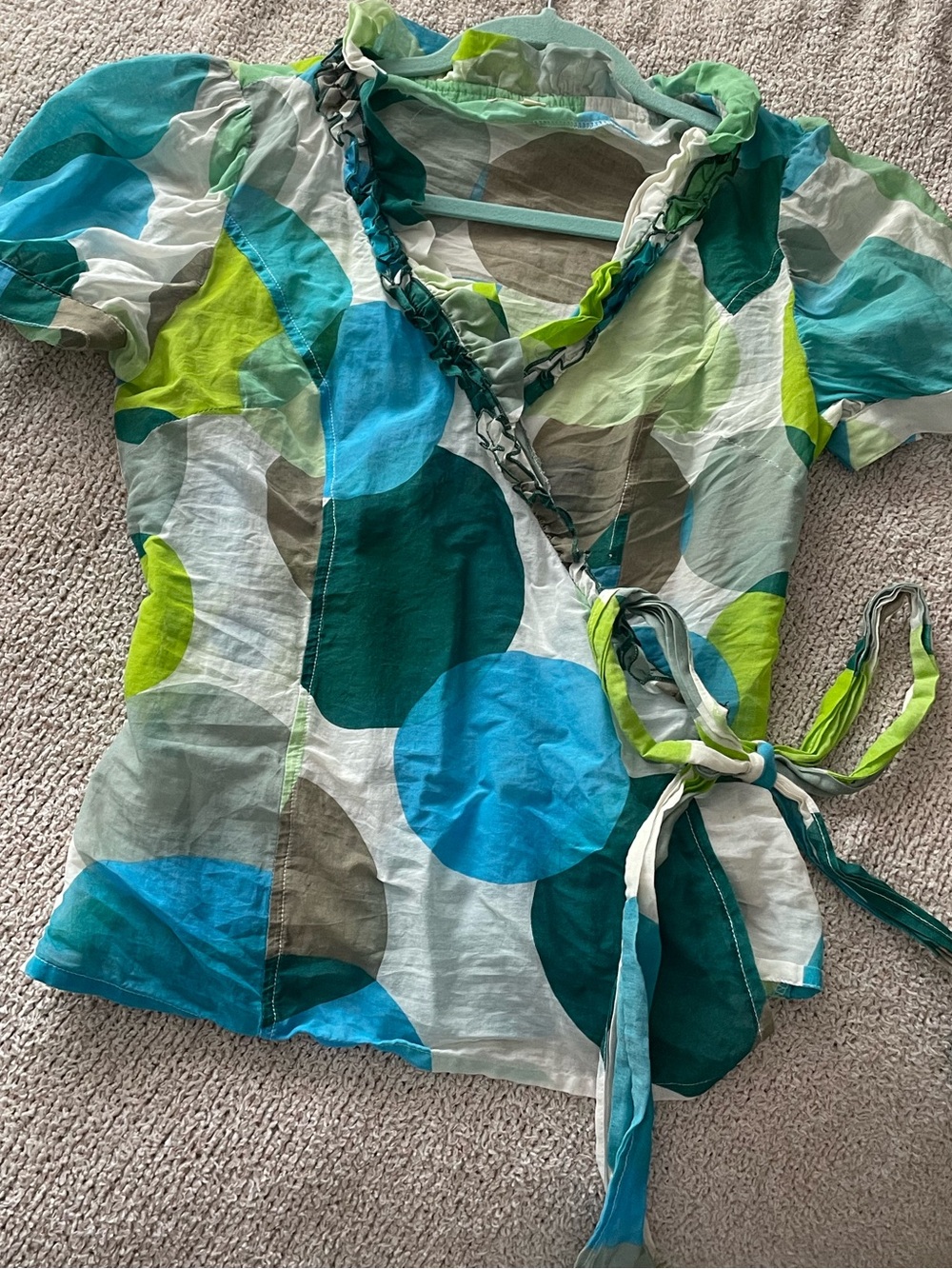 Lucy Paris Wrap Top